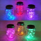 Solar Mason Jar Lid Lights 6 Pack 10 Led Waterproof String Fairy Star Firefly. Fixed Price $21.53.