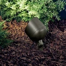 Kichler Rose 5 3/4" High Centennial Brass Outdoor Spot Light. Fixed Price $119.99.