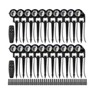 20 Pack 12W Dimmable Led Landscape Lights, IP67 Waterproof Lighting.... Fixed Price $256.17.