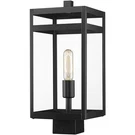 Z-lite 596PHMS-BK Nuri Light 17.5 Inch Black Outdoor Post Mount Fixture. Fixed Price $144.50.