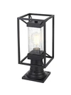 Elegant Lighting OD329P16 Willington 16" Tall Post - Black. Fixed Price $106.00.