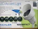 Kichler 16202WHT42 Landscape -120V-LED-19.5W-4250K-WHITE Finish- Spot Light. Fixed Price $65.00.