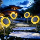 Solar Garden Lights Sunflower Outdoor Yard Pathway Decor 2IN1. Fixed Price $22.95.