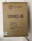 Z-lite Light Lamp Post Model 579PHXLS-BK 3X 60W Candelabra Bulbs Black. Fixed Price $89.99.