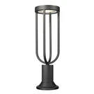 Z-lite Leland 1 Light 23" Outdoor Pier Mount, Sand Blast 5005PHM-553PM-BK-LED. Fixed Price $316.00.