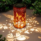 Butterfly Solar Lanterns Outdoor Hanging, Hollowed-out Metal Waterproof Led Gard. Fixed Price $44.30.