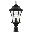 Z-lite 522PHM-BK Wakefield 1 Light Inch Black Outdoor Post Mount Fixture. Fixed Price $108.00.