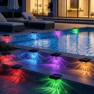 Solar Deck Lights 16 Pack Waterproof Color Changing Outdoor Melunar Step Outside. Fixed Price $59.99.