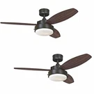 Ciata Lighting 42 Inch Alloy Indoor Ceiling Fan With Led Fixture Pack. Fixed Price $226.99.