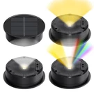 Lnsyhouse Solar Light Replacement Top, 3 Mode & 8 Colors Changing Black. Fixed Price $25.54.