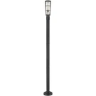 Z-lite 591PHB-567P-BK Helix Light 93 Inch Black Outdoor Post Mounted Fixture. Fixed Price $608.00.