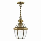 Livex Lighting 2152-01 Monterey 1-LIGHT Outdoor Hanging Lantern, Antique Brass. Fixed Price $225.48.