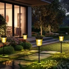 Wtgegf Solar Pathway Lights Super Bright Lumens PACK-200 Lumen, Black. Fixed Price $53.90.