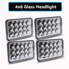 4PCS 4X6" Led Headlights Hi/lo Beam Drl For Pontiac Firebird Trans 1977-1981. Fixed Price $99.99.