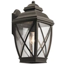 Kichler 49842 Bronze Tangier 1-LIGHT 17"H Outdoor Wall Sconce. Fixed Price $269.97.
