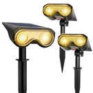 Hmdecor Solar Spot Lights Outdoor, IP67 Waterproof 3 Pack Lighting Modes La.... Fixed Price $41.86.