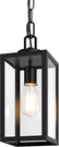 Beslowe 1-PACK Outdoor Pendant Light, 13 Modern Hanging Lantern Black. Fixed Price $75.68.