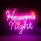 Game Neon Sign For Playroom Decor,heaven's Night Led Lights Man Cave Gami.... Fixed Price $62.12.