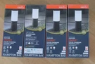 Set Of 4 Hampton Bay Hartford Color Changing Low Voltage Led Smart Pathway Light. Fixed Price $115.00.