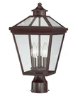 Savoy House 5-147 Ellijay 3 Light 17.5" Tall Outdoor Post Bronze. Fixed Price $468.00.