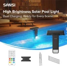 Solar & Usb Pool Lights Inground Above IP68 Waterproof With Remote. Fixed Price $74.28.
