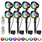 Meikee 15W AC120V Rgbw Landscape Spot Lights Outdoor, Color Changing Lan.... Fixed Price $115.09.