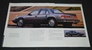 1991 Chevy Lumina Euro Original Dealer Sales Binder Insert Print Ad. Fixed Price $9.99.