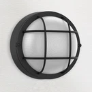 Faymart Lighting 8" Nautical Outdoor Light-black Round Bulkhead 1 Pack,. Fixed Price $51.46.