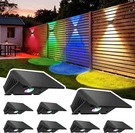 Solar Fence Lights Outdoor, 8 Pack Up Down Wall For Outside, IP67. Fixed Price $63.98.