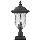 Z-lite 533PHM-533PM-BK Armstrong Post Light Accessories Black. Fixed Price $204.00.