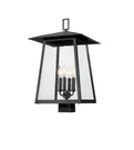 Z-lite 5015PHBS-BK Rainer 4 Light Outdoor Post Mount Fixture, Black. Fixed Price $197.00.