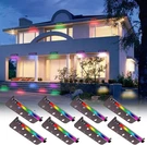 Kwinmyso 8 X 7 Inch 3W Rgbw Led Hardscape Lighting Color Changing Retaining Wall. Fixed Price $94.95.