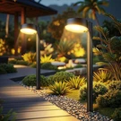 Ahaorigin 2 Solar Pathway Lights Outdoor, Bright Pack, Warm White. Fixed Price $20.48.