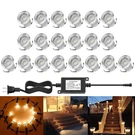 Qaca Recessed Led Deck Lighting Kits 12V Low Voltage Warm White Waterproof Ip.... Fixed Price $145.47.