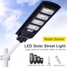 Led Street Light Solar Power With Pole Remote Control Sensor Waterproof Garden. Fixed Price $43.99.