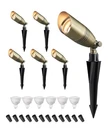 Edishine Solid Brass Landscape Spotlight OUTDOOR,12V Low Voltage Led. Fixed Price $169.99.