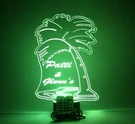 Palm Tree Paradise Night Light Up Table Lamp Led Personalized Free, With Remote. Fixed Price $34.99.