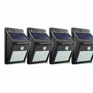 4 Set Solar Power Night Light Wall Lamp Outdoor Motion Sensor Security. Fixed Price $42.40.