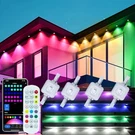 Smart Rgb Outdoor Lights IP67 App Control Eaves Roof Led Strip. Fixed Price $57.99.