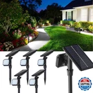 Jsot Solar Outdoor Waterproof 6 Pack Spotlights Garden Landscape Pathway. Fixed Price $67.25.