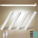4 Pcs 11.8IN Punch-free Smart Sensor Magnetic Rechargeable Led Lights, Motion. Fixed Price $21.21.