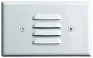 Elco ELST65 White 120V Horizontal Led Mini Step Light With Louvered Faceplate. Fixed Price $27.76.