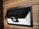Tadge Outdoor Motion Sensor Solar Lights. Fixed Price $20.00.