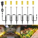 Bright Led Pathway Lights - 6 Pack, 570 Lumen, Waterproof, 2700K Warm Glow. Fixed Price $80.99.