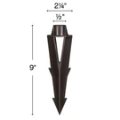Hinkley Durable Composite Stake For Landscape Lighting- Weather Resistant Bronze. Fixed Price $10.00.