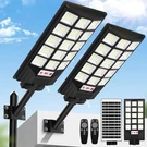 Brightever Solar Street Lights Outdoor, 25000LM 8500K, 800W 2PACK - Black. Fixed Price $72.93.