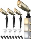 Edishine Low Voltage Spot 4 Pack 12V Led Landscape Lighting Kit Hl Brass. Fixed Price $109.99.