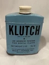 Vintage Klutch Adhesive Powder For Dental Plates Tin I.putnam Inc.. Fixed Price $9.90.