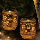 2 Pack Hummingbird Solar Lanterns Outdoor Waterproof Birthdays Gifts For Wome.... Fixed Price $72.27.