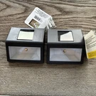 Greenbrier International Garden Collection Rechargeable Solar Stair Light (2). Fixed Price $10.99.